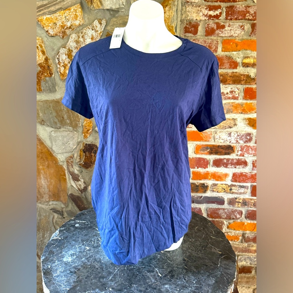 Seven7, Large, New with tags, Dark blue, Comfort, Womens, Tshirt